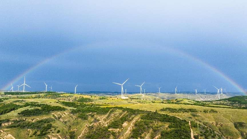 新能源風(fēng)光項目。受訪者供圖